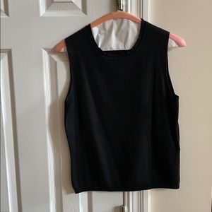 Black Sweater Tank